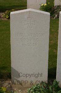 Tincourt New British Cemetery - Wredow, Ernst
