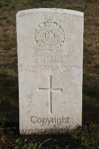 Buzancy Military Cemetery - Hardie, Robert