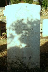 Bordighera British Cemetery - Connell, C W