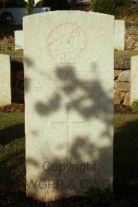 Bordighera British Cemetery - Cooper, Benjamin Stephen