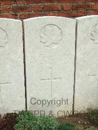 Hangard Wood British Cemetery - Anderson, A McK
