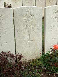 Hangard Wood British Cemetery - Bannister, C C