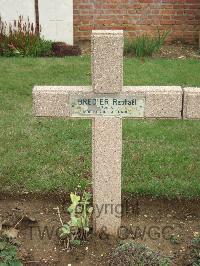 Hangard Wood British Cemetery - Bredier, Raphael