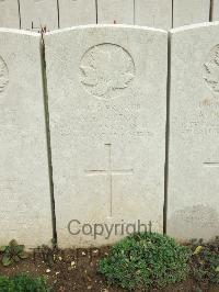 Hangard Wood British Cemetery - Bridge, Arthur Beauchamp
