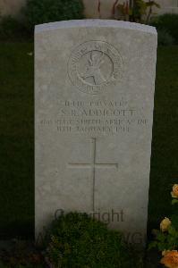 Fins New British Cemetery&#44; Sorel-Le-Grand - Addicott, S R