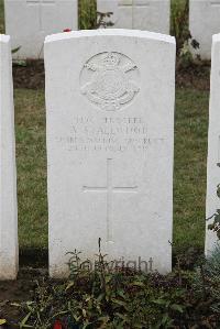 Premont British Cemetery - Stallwood, A