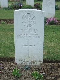 Albert Communal Cemetery Extension - Evans, T L