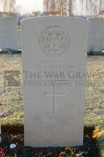 Albert Communal Cemetery Extension - MARMON, W J