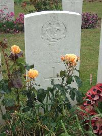 Auchonvillers Military Cemetery - Addington, Cyril John Flintan