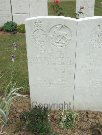 Auchonvillers Military Cemetery - Allton, William