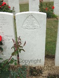Auchonvillers Military Cemetery - Anderson, John Pirie