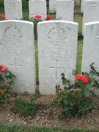 Auchonvillers Military Cemetery - Harrison, A