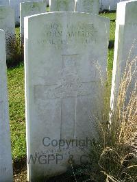 Bagneux British Cemetery Gezaincourt - Ambrose, John