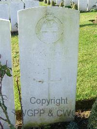 Bagneux British Cemetery Gezaincourt - Haworth, Richard