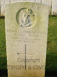 Bagneux British Cemetery Gezaincourt - Page, A