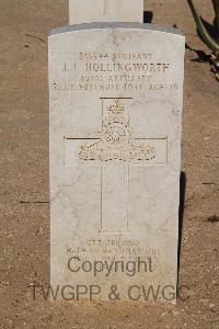 Halfaya Sollum War Cemetery - Hollingworth, James Frederick