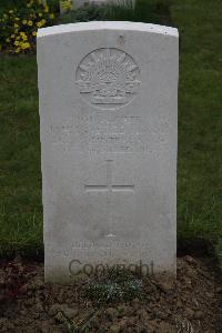 Nine Elms British Cemetery - Adams, John Alfred