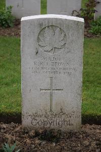 Nine Elms British Cemetery - Brown, Ralph Russell James
