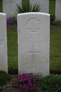 Nine Elms British Cemetery - Churchill, John Edward