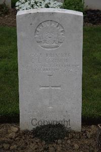 Nine Elms British Cemetery - Connor, Charles Edward