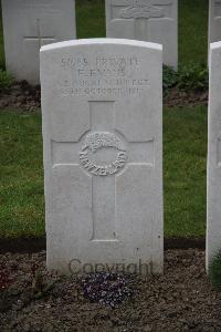 Nine Elms British Cemetery - Evans, Edward