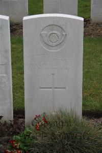Nine Elms British Cemetery - Evans, William Edward