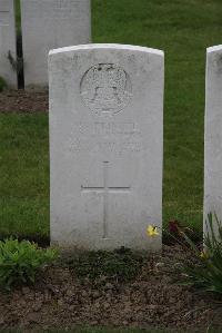 Nine Elms British Cemetery - Flanders, Frank Albert