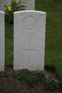 Nine Elms British Cemetery - Gann, Wilfred Henry
