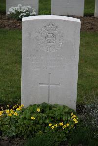 Nine Elms British Cemetery - Hardman, William Frederick Kerr