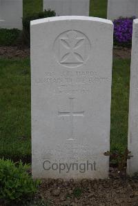 Nine Elms British Cemetery - Hardy, The Rev. James Henry