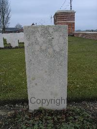 Nine Elms British Cemetery - Hasbach, Fritz
