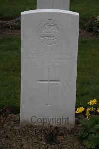 Nine Elms British Cemetery - Hourahaine, Arthur Valentine