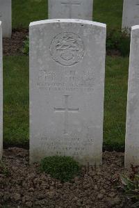 Nine Elms British Cemetery - Johnson, Frank Edwin Davis