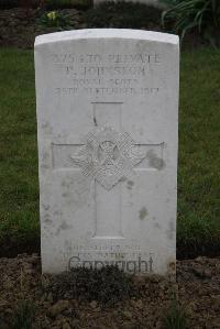 Nine Elms British Cemetery - Johnston, Peter