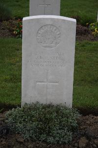 Nine Elms British Cemetery - Justin, J L