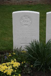 Nine Elms British Cemetery - Logan, William Alexander
