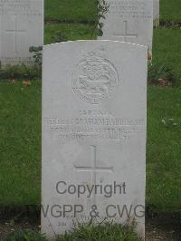Authuile Military Cemetery - Barber, Herbert Graham
