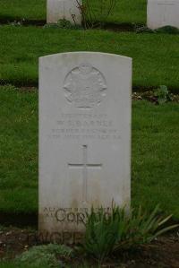 Authuile Military Cemetery - Barnes, W S