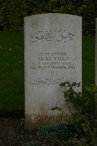 Authuile Military Cemetery - Araf Khan, 
