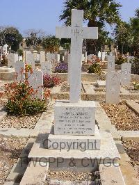 Malta (Capuccini) Naval Cemetery - Abbott, Francis