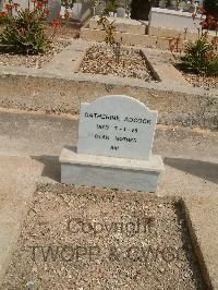 Malta (Capuccini) Naval Cemetery - Adcock, Katherine
