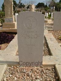 Malta (Capuccini) Naval Cemetery - Babbage, George