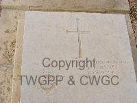 Malta (Capuccini) Naval Cemetery - Backes, Trevor David