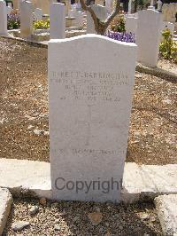 Malta (Capuccini) Naval Cemetery - Barringham, D H