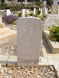 Malta (Capuccini) Naval Cemetery - Bartlett, William Harold