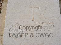 Malta (Capuccini) Naval Cemetery - Beazley, James