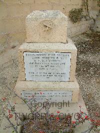 Malta (Capuccini) Naval Cemetery - Benneth, John