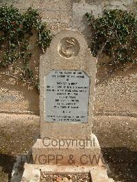Malta (Capuccini) Naval Cemetery - Bishop, W