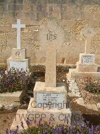 Malta (Capuccini) Naval Cemetery - Borg, Giuseppe