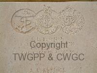 Malta (Capuccini) Naval Cemetery - Bowman, Albert E.